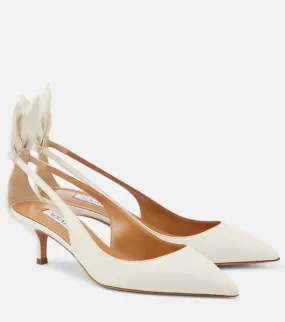 Escarpins Bow Tie 50 en cuir